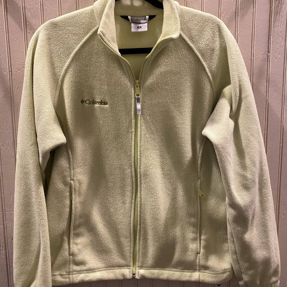 Columbia Lime Green Women’s Fleece Jacket